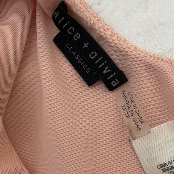 Alice + Olivia Arona Low Scoop Bodysuit S - Picture 5 of 6